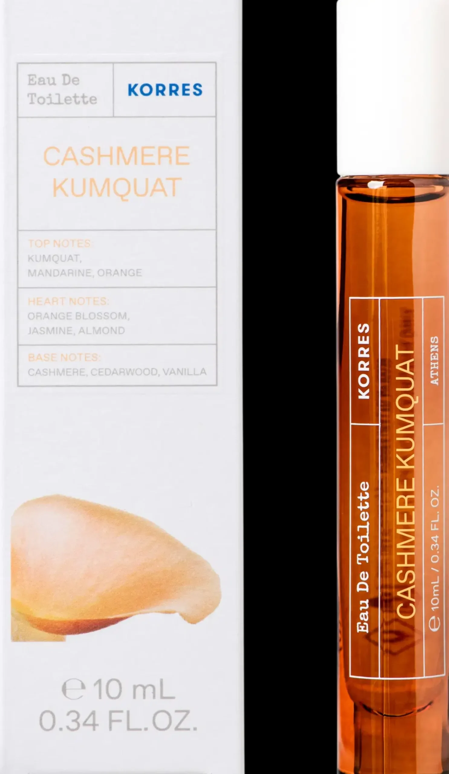 Korres Hajuvedet<Cashmere Kumquat EdT roll-on tuoksu 10 ml
