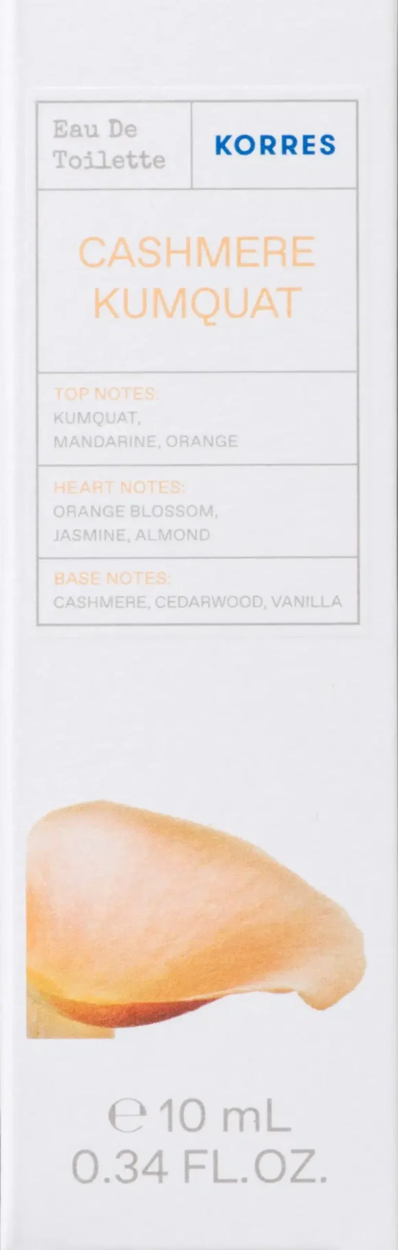 Korres Hajuvedet<Cashmere Kumquat EdT roll-on tuoksu 10 ml