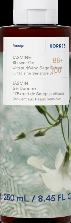 Korres Vartalonhoito<Jasmine suihkugeeli 250ml