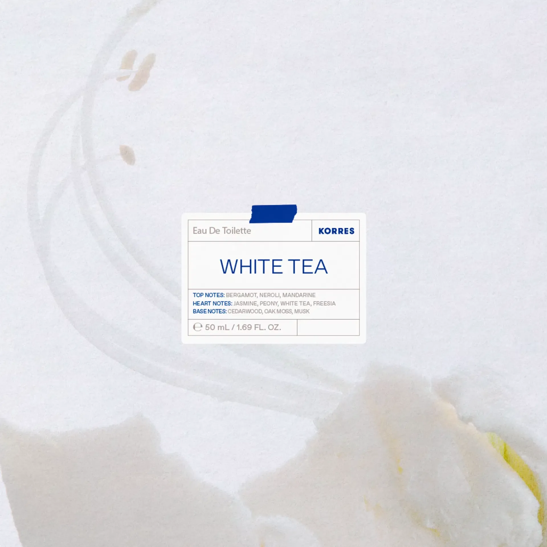 Korres Hajuvedet<White Tea Eau de Toilette 100ml