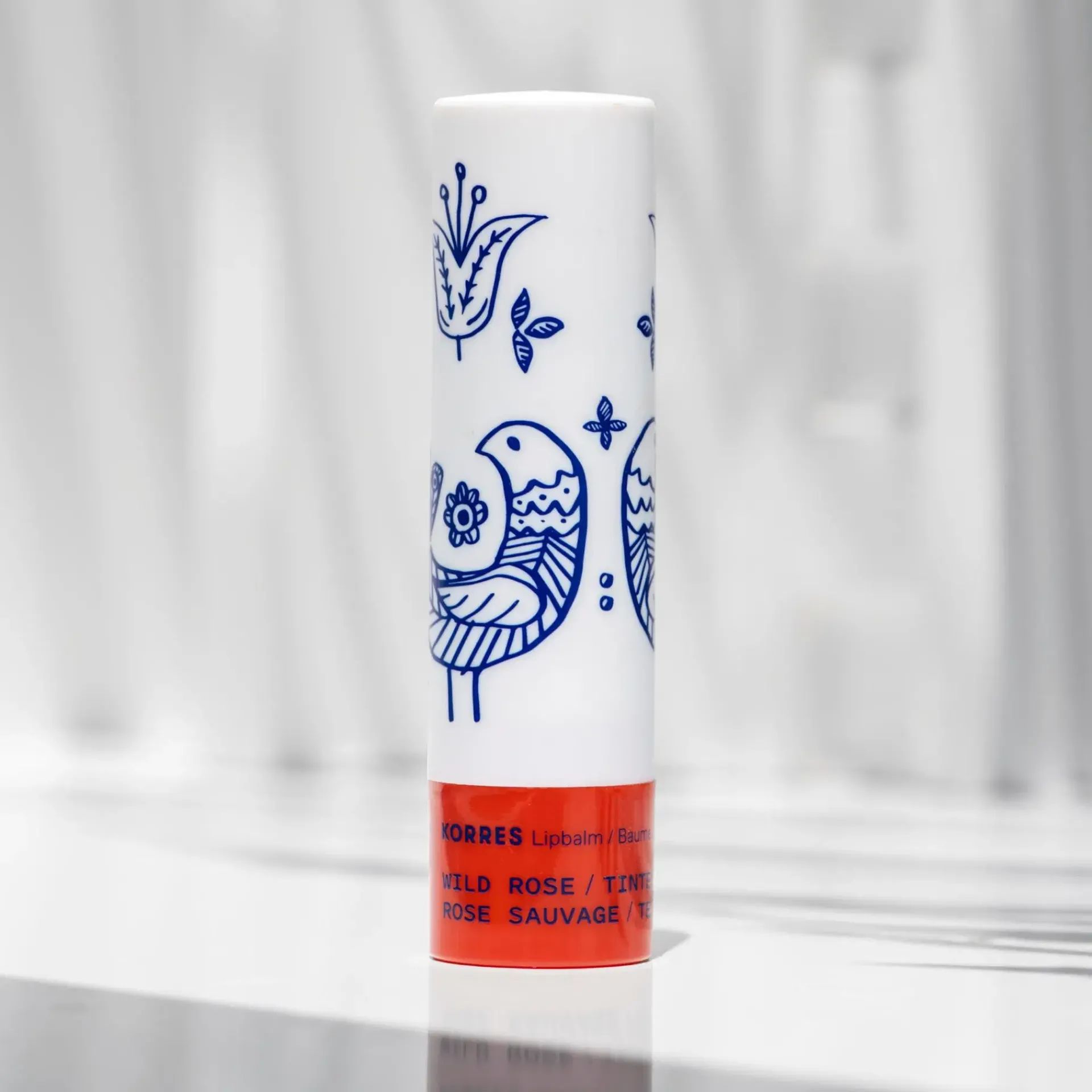 Korres Kasvojenhoito<Wild Rose Tinted Lipbalm sävytetty huulivoide 4,5g