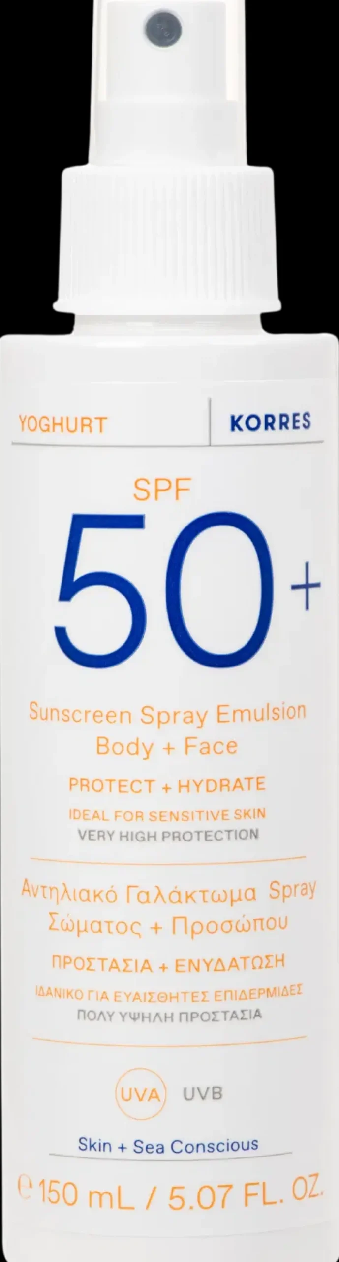 Korres Aurinkotuotteet<Yoghurt SPF50 emulsiovoide vartalolle ja kasvoille 150 ml
