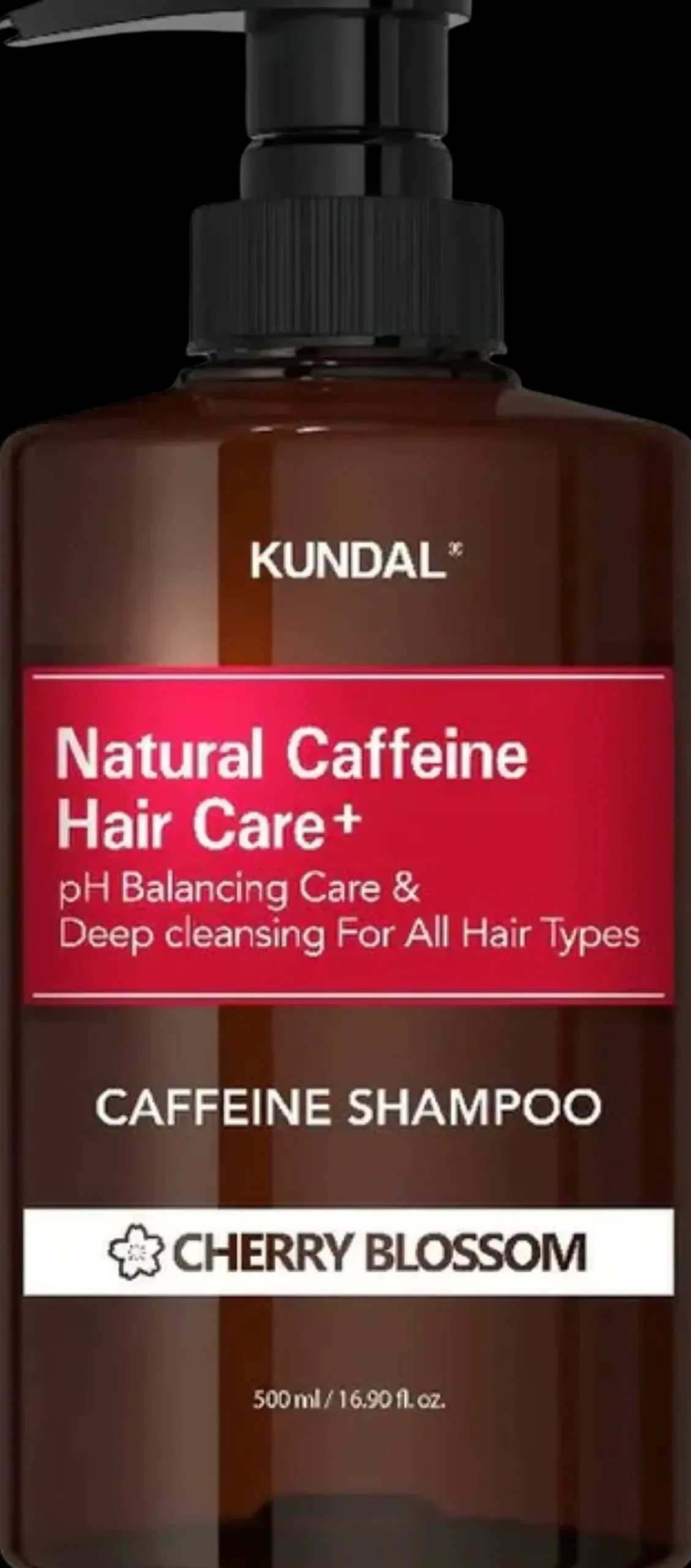 Kundal Korealainen Hiustenhoito|Shampoot<natural caffeine shampoo 500 ml