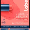 Labello Kasvojenhoito<4,8g Caring Beauty Coral - sävyttävä voide huulille ja poskille