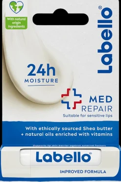 Labello Kasvojenhoito<4,8g Med Repair SK15 -huulivoide