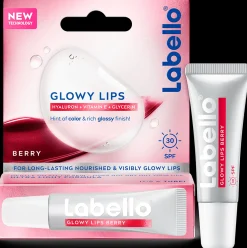 Labello Kasvojenhoito<10ml Glowy Lips Berry SK30 -huulivoide