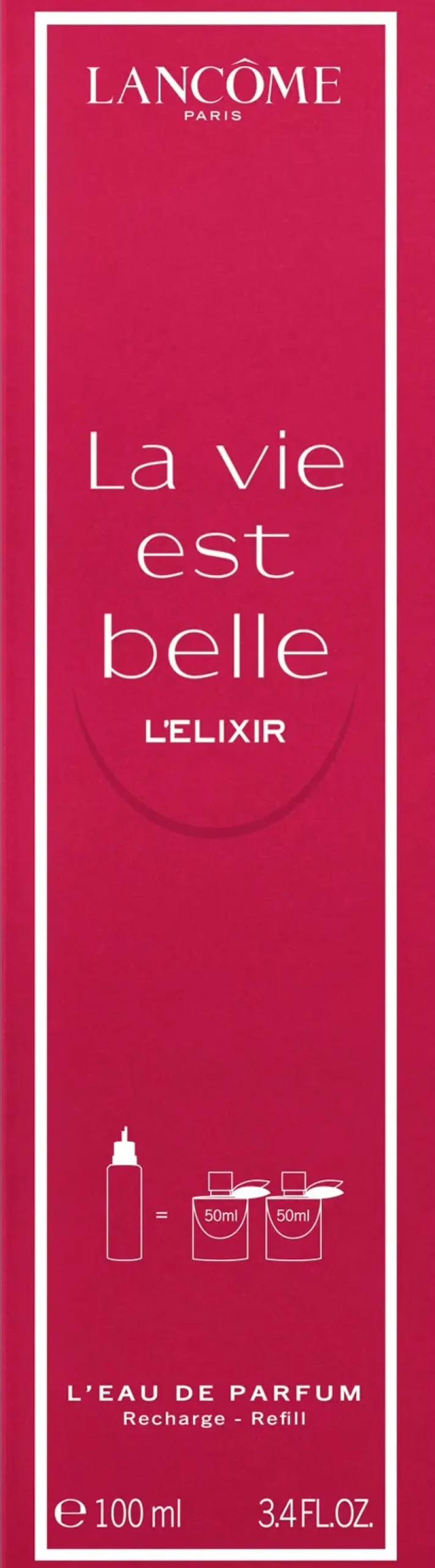Lancôme Hajuvedet<Lancome La Vie Est Belle Elixir EdP Refill 100ml täyttöpakkaus