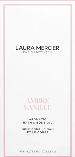 Laura Mercier Vartalonhoito<Aromatic Bath & Body Oil Ambre Vanille ravitseva kylpyöljy 100 ml
