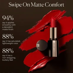 Laura Mercier Huulimeikit<Caviar Smoothing Matte Lipstick mattahuulipuna 3,8 g