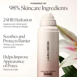 Laura Mercier Kasvomeikit<Translucent Hydrating Setting Spray Ultra - Blur meikinkiinnityssuihke 100 ml