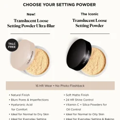Laura Mercier Kasvomeikit<Translucent Loose Setting Powder Ultra Blur minikokoinen puuteri 6 g