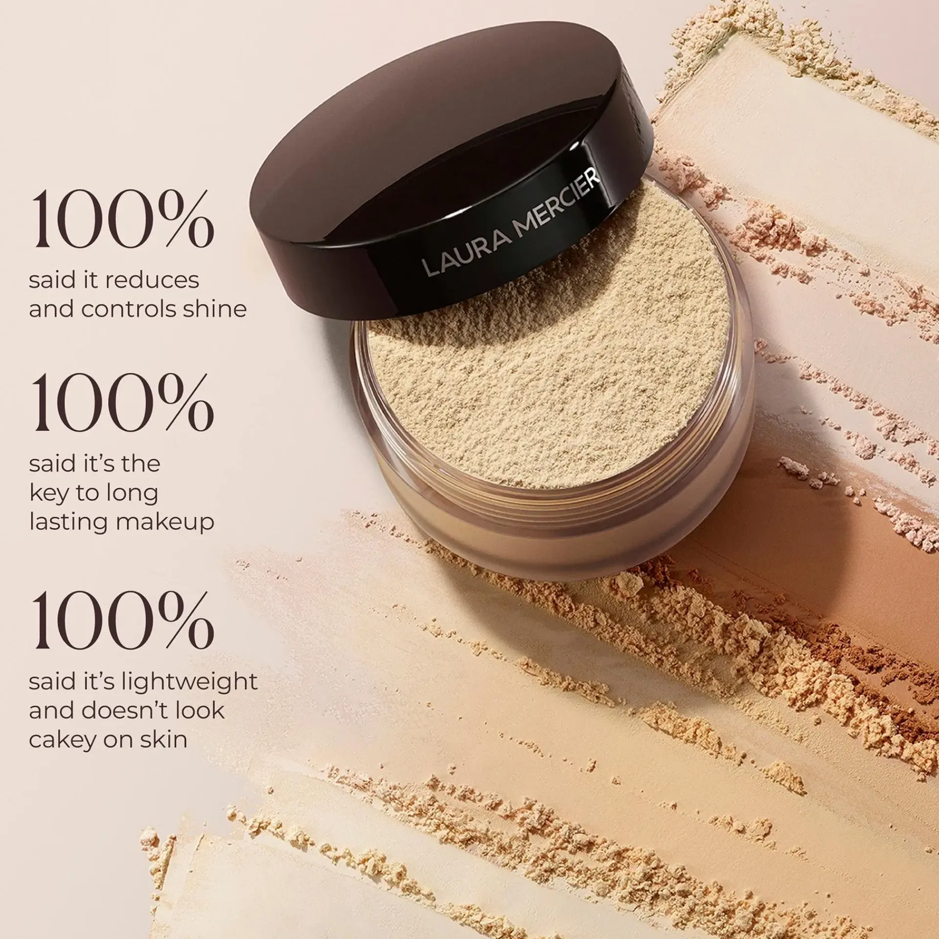 Laura Mercier Kasvomeikit<Translucent Loose Setting Powder minikokoinen puuteri 9,3 g