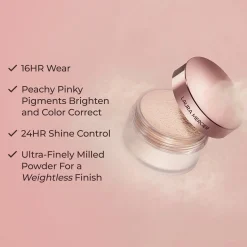 Laura Mercier Kasvomeikit<Translucent Loose Setting Powder Tone Up Rose puuteri 29 g