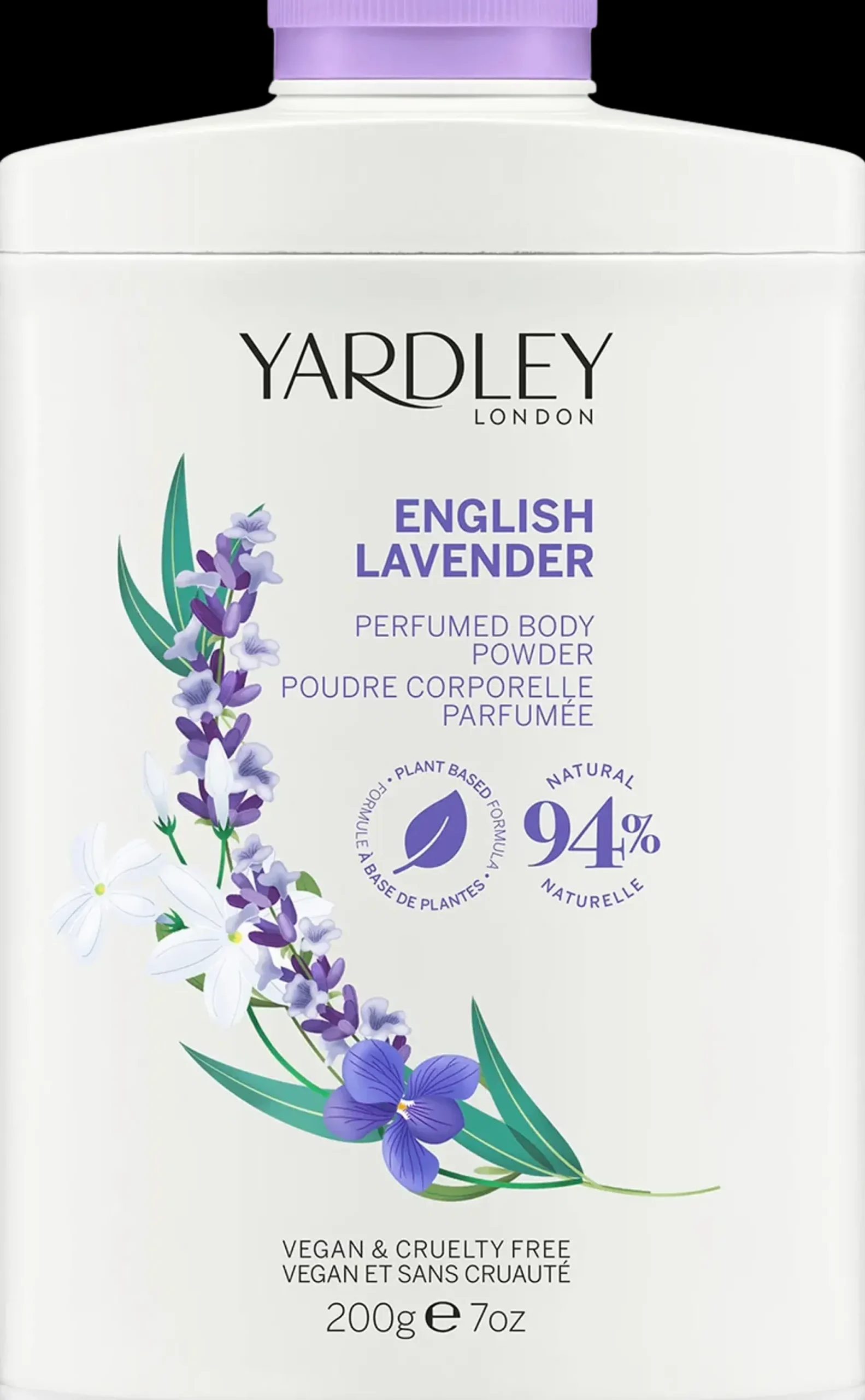 Yardley London Käsienhoito<Lavender parfymoitu vartalopuuteri 200g