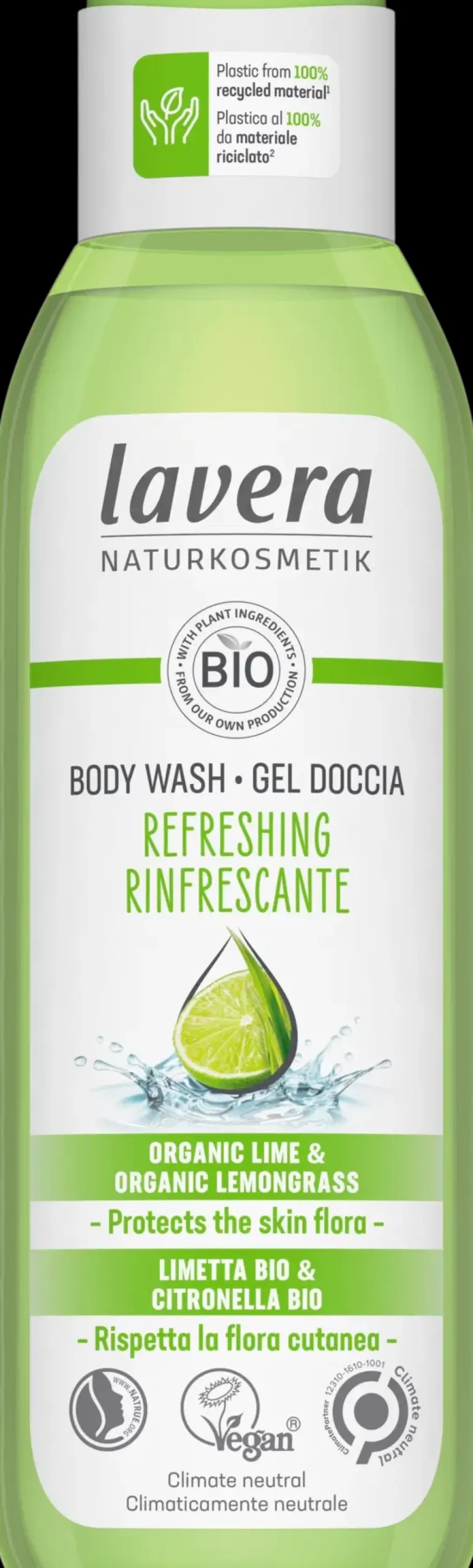 lavera Ihonhoito|Vartalonhoito<Body Wash Refreshing 250ml