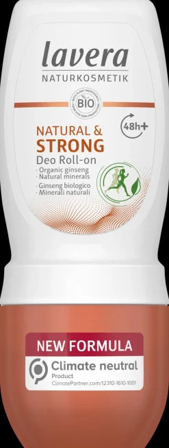 lavera Ihonhoito|Vartalonhoito<Deo Roll-On Natural & Strong 50ml