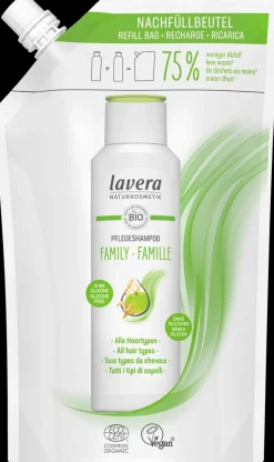 lavera Hiukset|Shampoot<Family shampoo täyttöpussi 500 ml