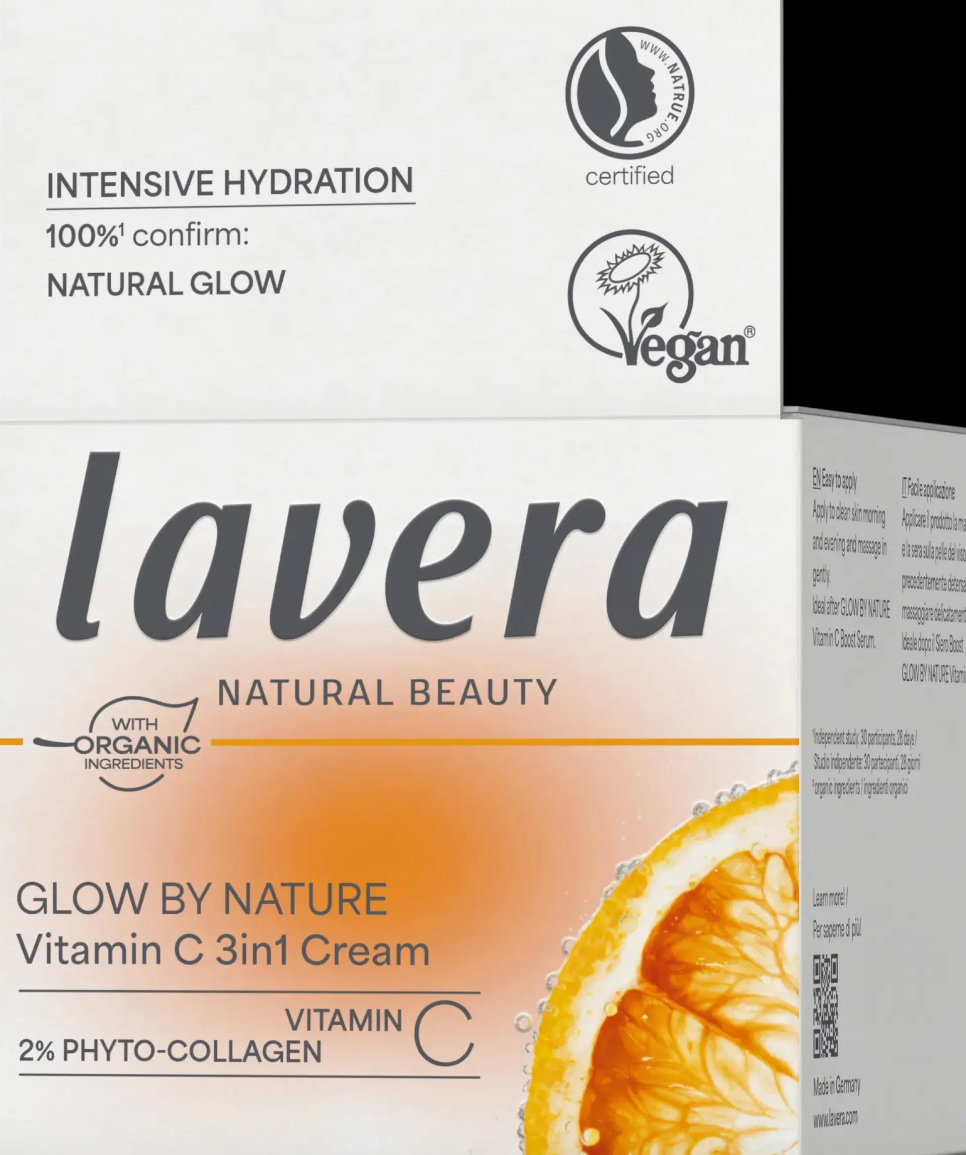 lavera Ihotyypit|Ihonhoito<Glow By Nature Vitamin C 3in1 Cream