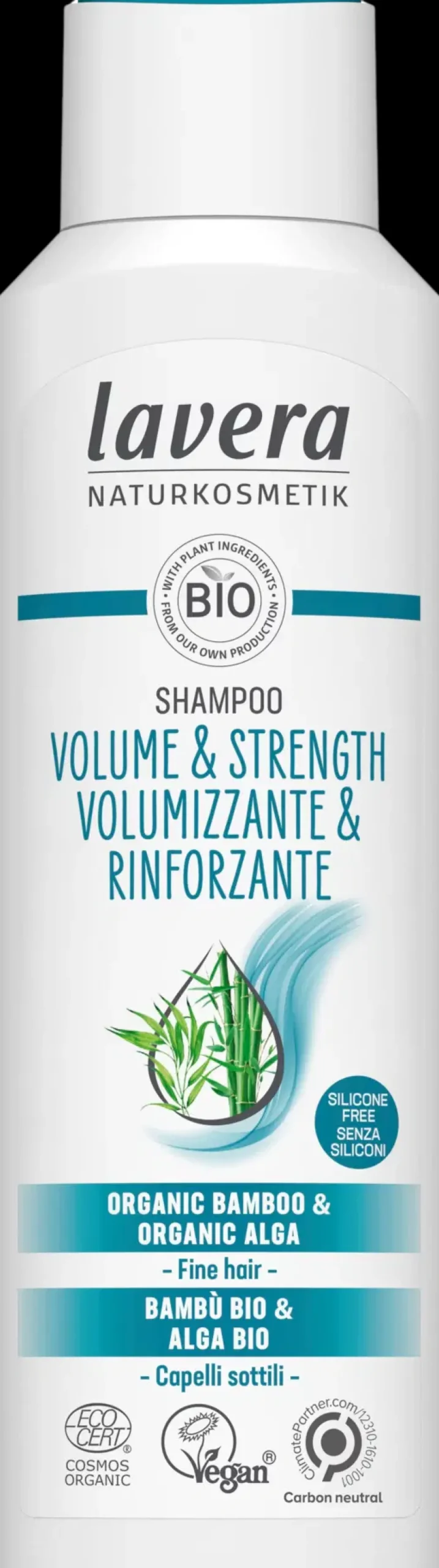 lavera Hiukset|Shampoot<Volume & Strength shampoo 250 ml