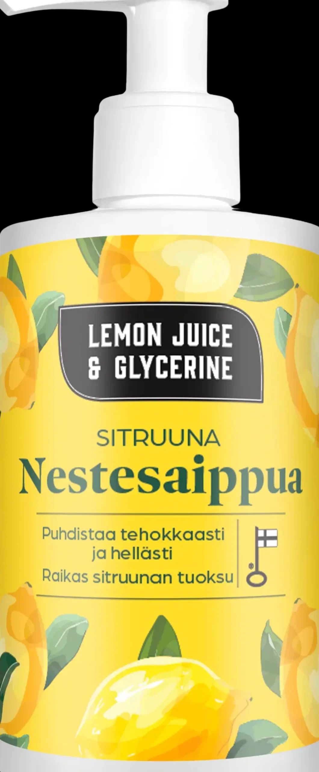 Lemon Juice u0026 Glycerine Käsienhoito<Lemon Juice and Glycerine Nestesaippua sitruuna 275ml