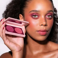 LH Cosmetics Kasvomeikit<Duo dimension -poskipunapaletti 4 g