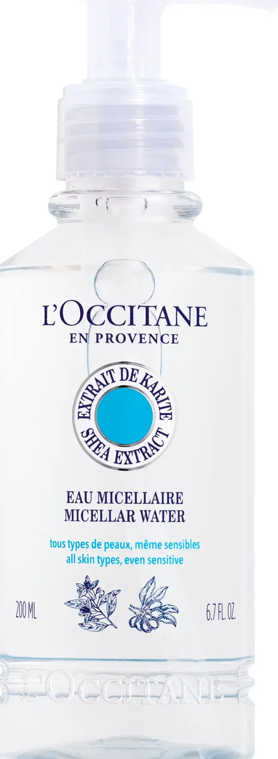L’Occitane en Provence Kasvojenhoito<L'Occitane Shea micellar water -misellivesi 200 ml