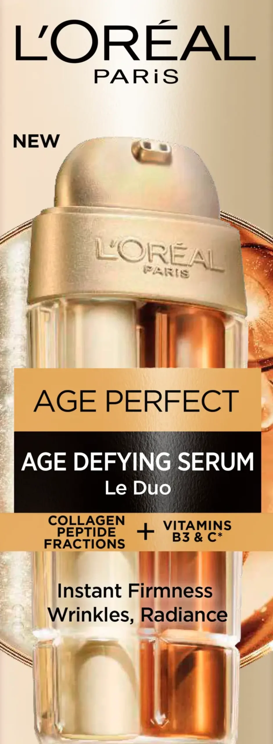L'Oréal Paris Kasvojenhoito<Age Perfect Le Duo Age Defying Seerumi normaalille iholle 30 ml