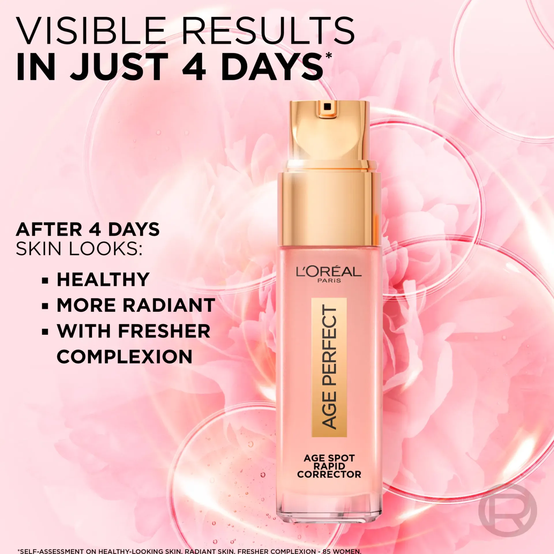 L'Oréal Paris Kasvojenhoito<Age Perfect Rosy Glow seerumi tummille läiskille 30 ml