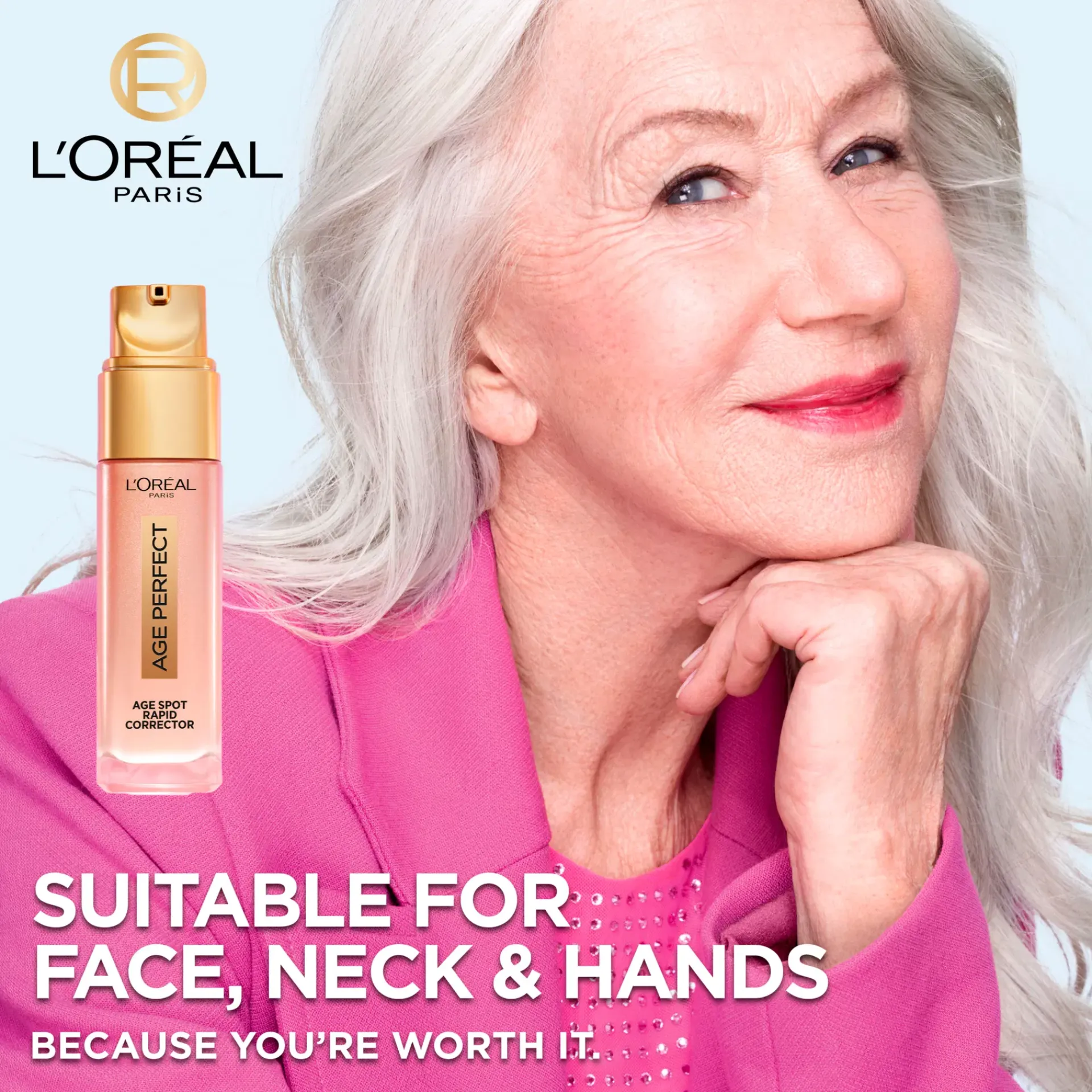 L'Oréal Paris Kasvojenhoito<Age Perfect Rosy Glow seerumi tummille läiskille 30 ml
