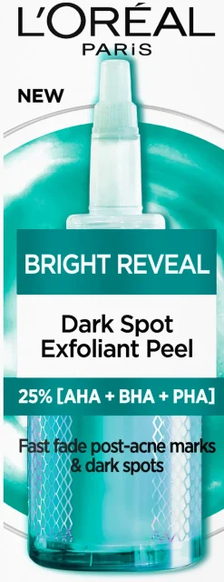 L'Oréal Paris Ihonhoidon Tehoaineet|Kasvojenhoito<Bright Reveal Niacinamide Dark Spot Exfoliant Peel kuorintavoide 25ml