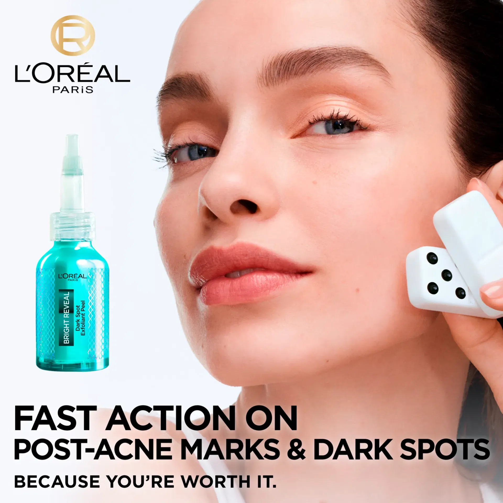L'Oréal Paris Ihonhoidon Tehoaineet|Kasvojenhoito<Bright Reveal Niacinamide Dark Spot Exfoliant Peel kuorintavoide 25ml