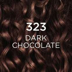 L'Oréal Paris Hiusvärit<Casting Crème Gloss 323 Dark Chocolate Tummanruskea Helmiäinen kevytväri 1kpl