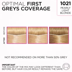 L'Oréal Paris Hiusvärit<Casting Crème Gloss Glossy Blonds 1021 Pearly Light Blonde Kirkas Helmenvaalea kevytväri 1kpl