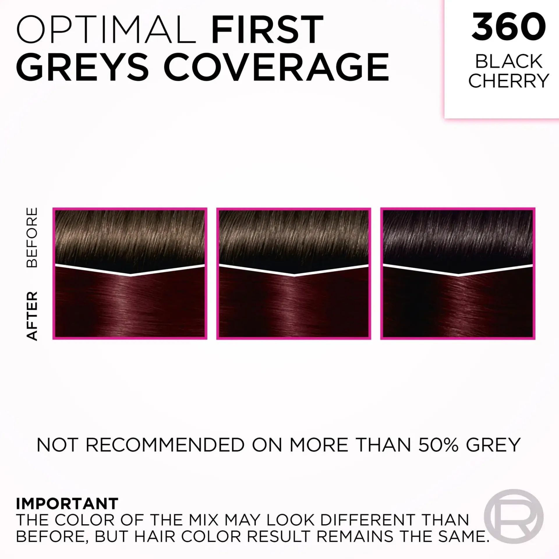 L'Oréal Paris Hiusvärit<Casting Crème Gloss 360 Black Cherry Tumma Mahonginruskea kevytväri 1kpl