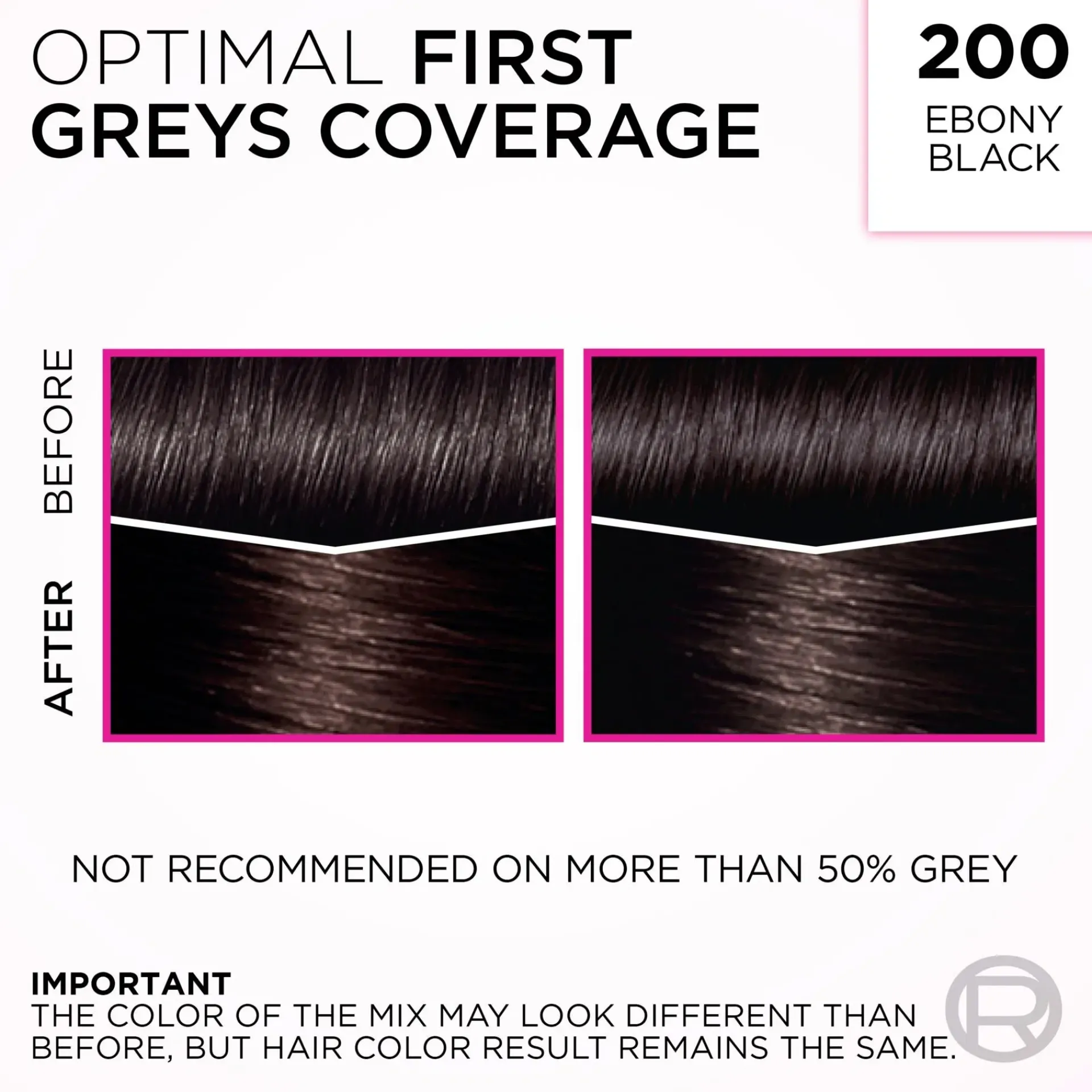 L'Oréal Paris Hiusvärit<Casting Crème Gloss 200 Ebony Black Musta kevytväri 1kpl