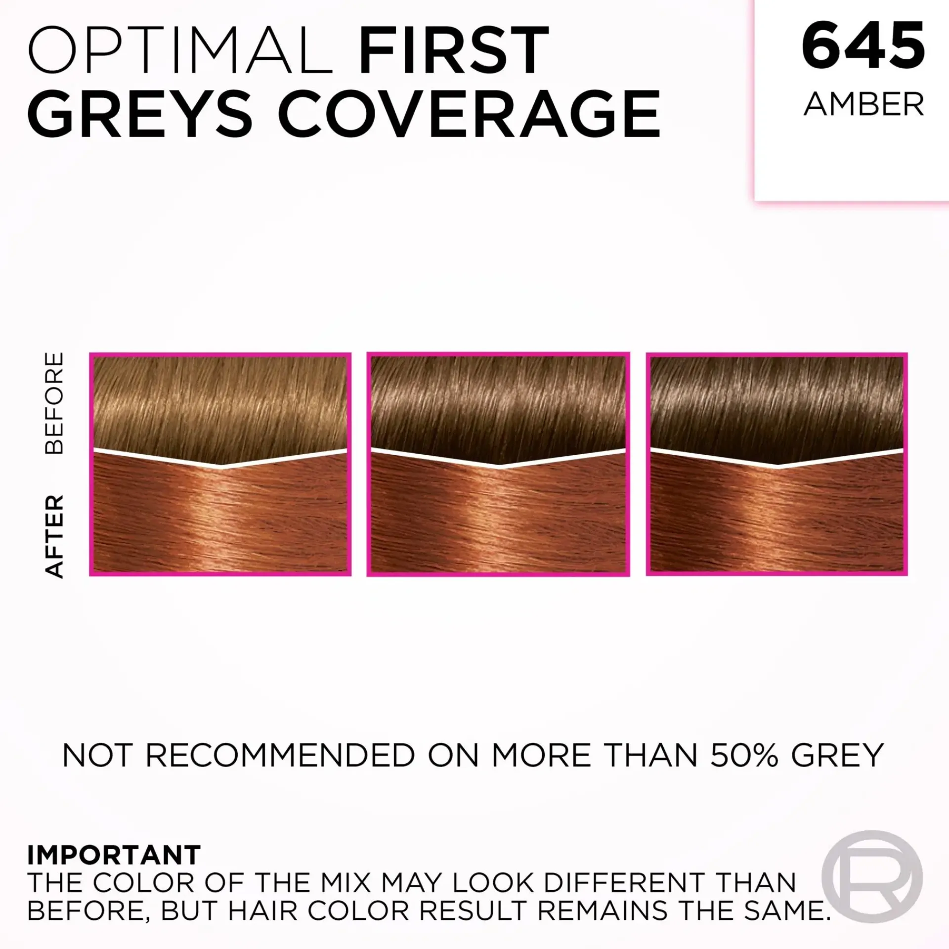 L'Oréal Paris Hiusvärit<Casting Crème Gloss 645 Amber Kastanjanruskea kevytväri 1kpl