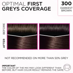 L'Oréal Paris Hiusvärit<Casting Crème Gloss 300 Darkest Brown Tummanruskea kevytväri 1kpl