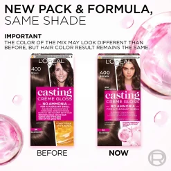 L'Oréal Paris Hiusvärit<Casting Crème Gloss 635 Chocolate Candy Tummanvaalea kultamahonki kevytväri 1kpl
