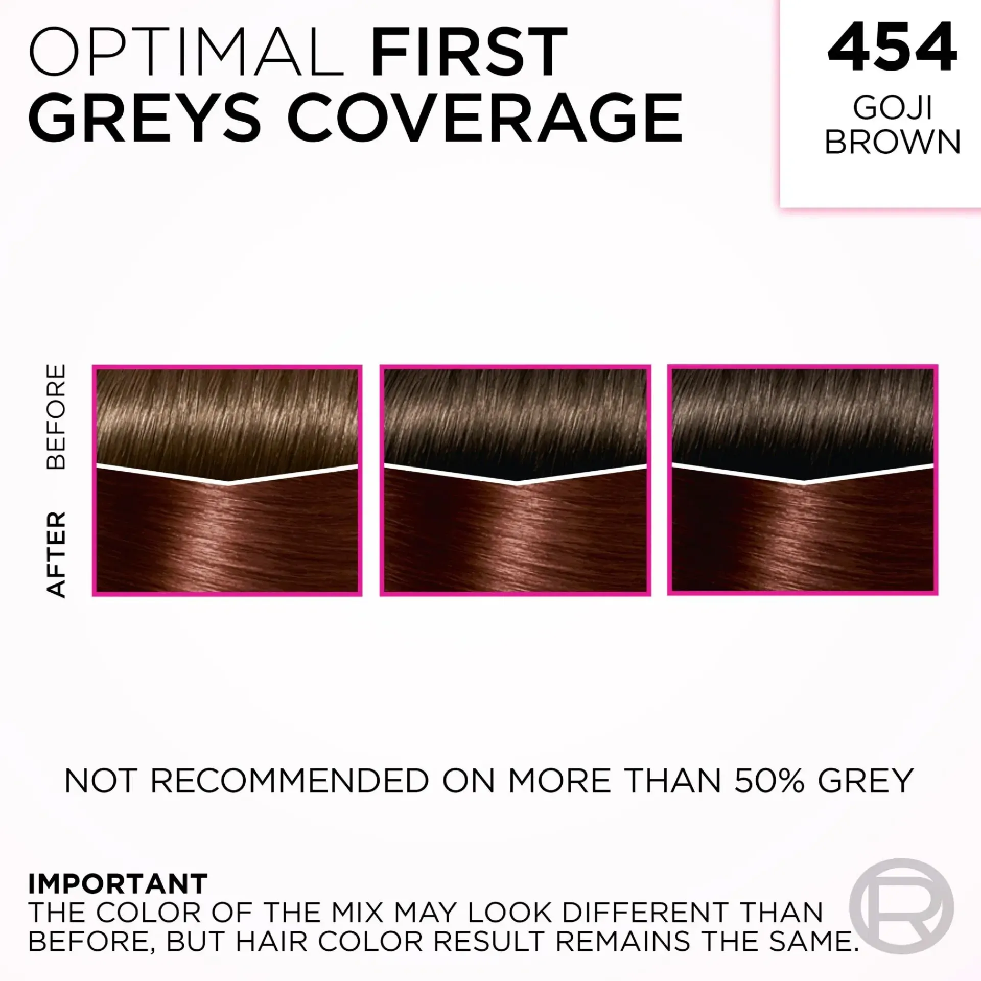 L'Oréal Paris Hiusvärit<Casting Crème Gloss 454 Goji Brown Kuparinen mahonginruskea kevytväri 1kpl