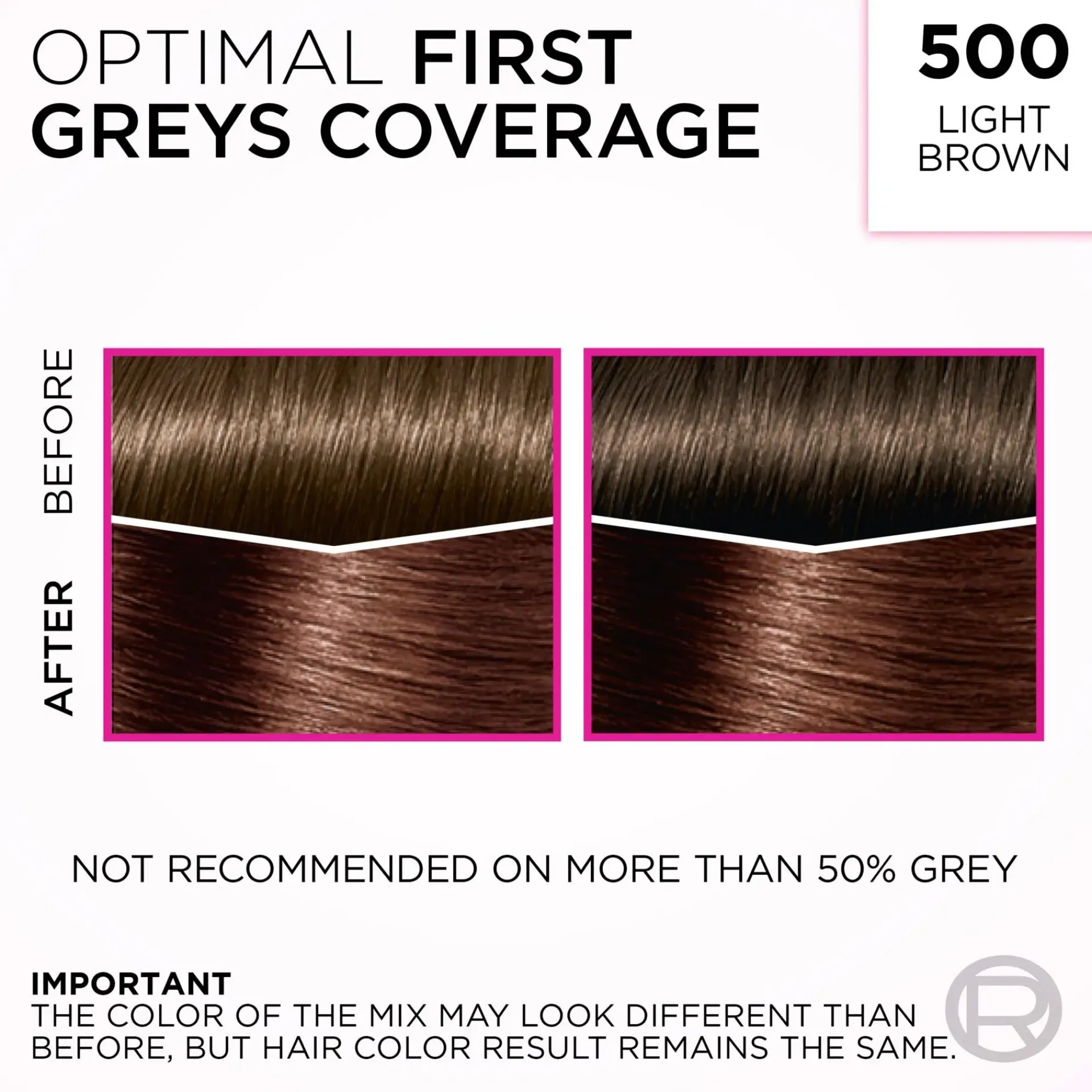 L'Oréal Paris Hiusvärit<Casting Crème Gloss 500 Light Brown Vaaleanruskea kevytväri 1kpl