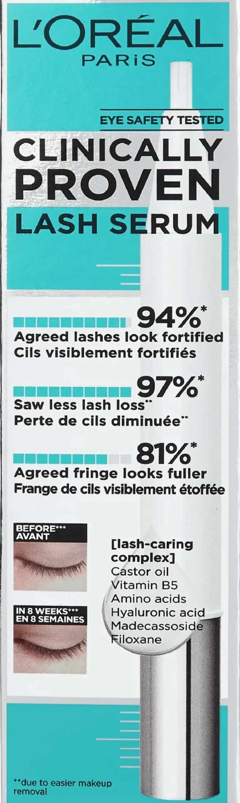 L'Oréal Paris Silmämeikit<Clinically Proven Lash Serum -ripsiseerumi 1,9ml
