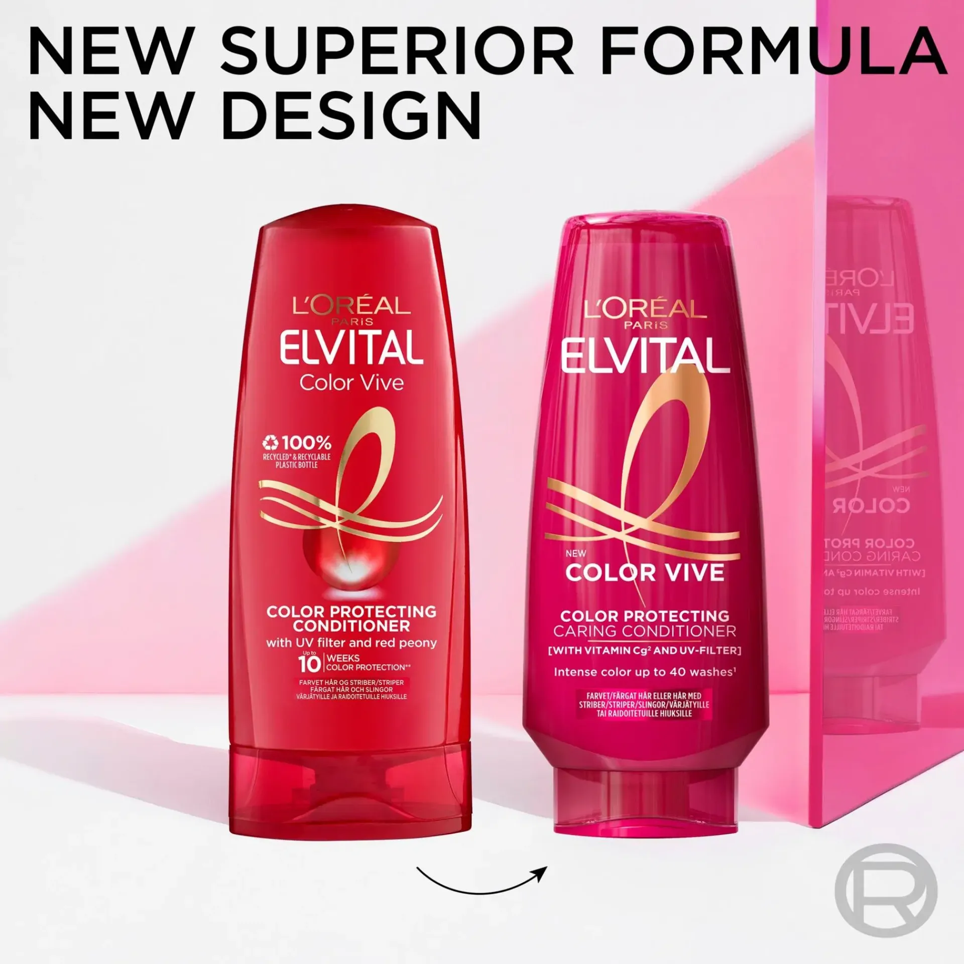 L'Oréal Paris Hiustenhoito<Elvital Color-Vive Hoitoaine värjätyille ja raidoitetuille hiuksille 200ml