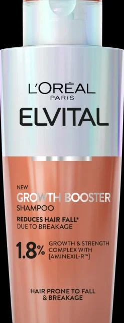 L'Oréal Paris Shampoot<Elvital Growth Booster Shampoo hiustenlähtöä vastaan 200 ml
