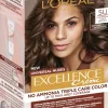 L'Oréal Paris Hiusvärit<Excellence Creme Universal Nudes 5U Universal Light Brown kestoväri ilman ammoniakkia 1kpl