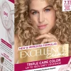 L'Oréal Paris Hiusvärit<Excellence Creme 7.31 Golden Beige Blonde Tummanvaalea kultatuhka kestoväri 1 kpl