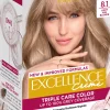L'Oréal Paris Hiusvärit<Excellence Creme 8.1 Light Ash Blonde Keskivaalea Tuhka kestoväri 1kpl