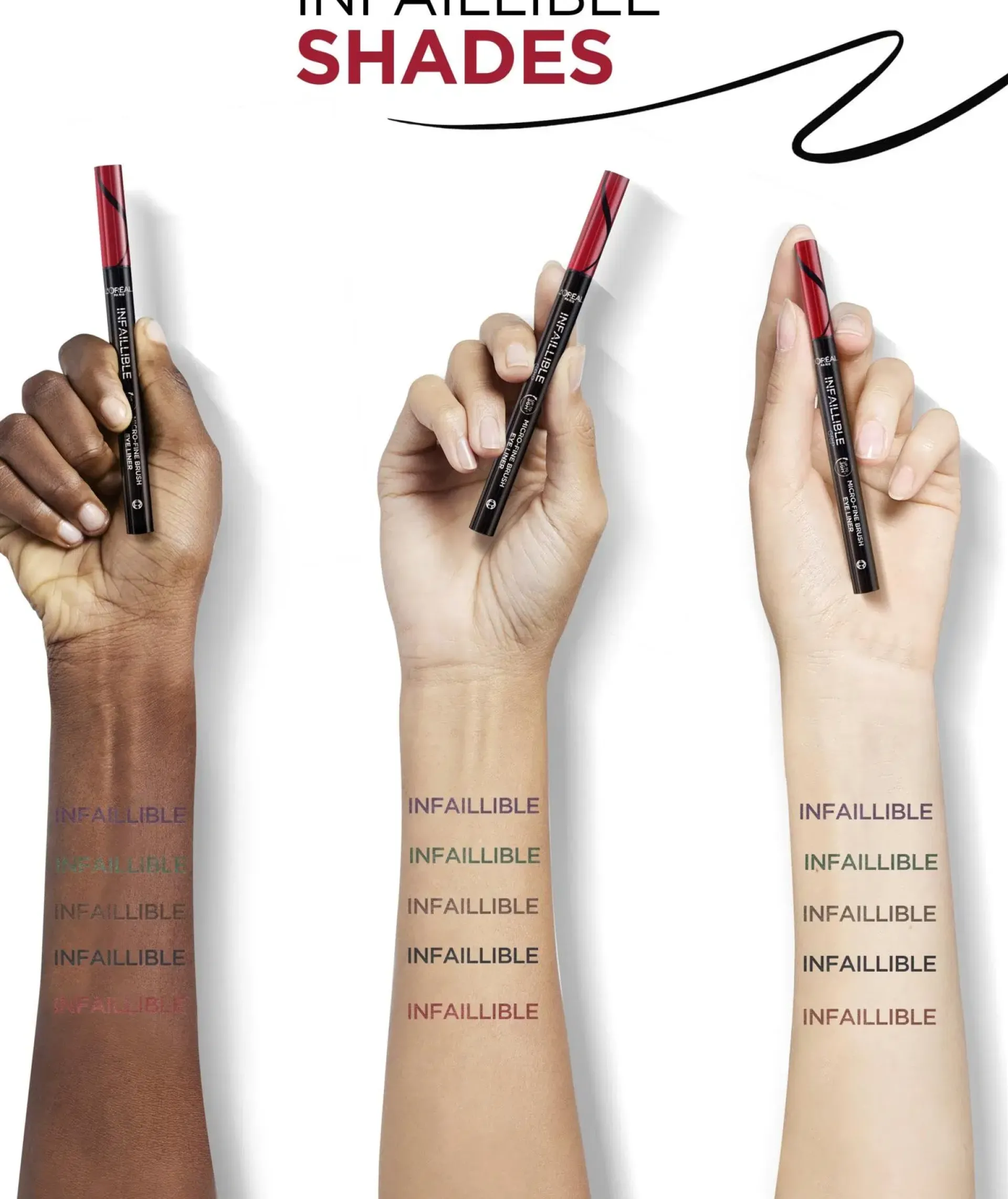 L'Oréal Paris Silmämeikit<Infaillible Grip 36H Micro-Fine eyeliner nestemäinen silmänrajausväri 0,4g