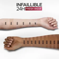L'Oréal Paris Kasvomeikit<Infaillible 24h Fresh Wear 250 Radiant Sand meikkipuuteri 9 g