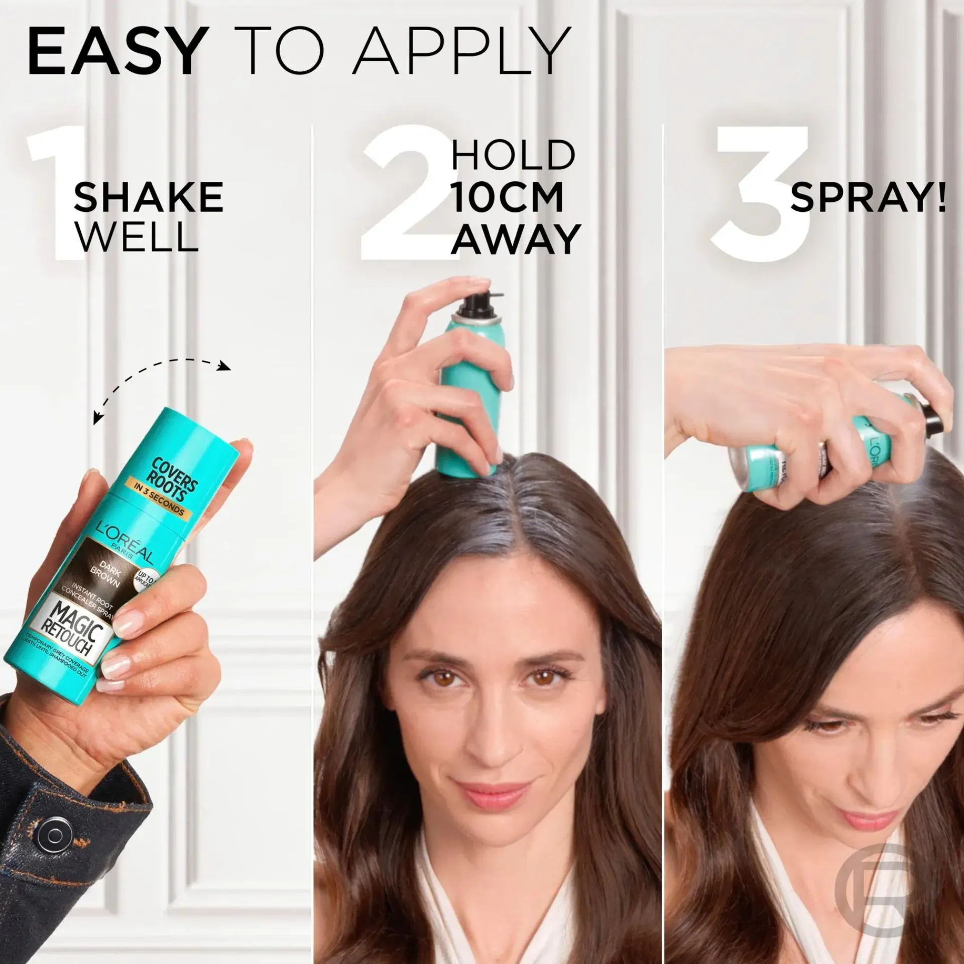 L'Oréal Paris Hiusvärit<Magic Retouch Dark Blonde Suihkutettava tyvisävyte 75ml