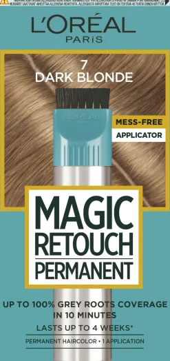 L'Oréal Paris Hiusvärit<Magic Retouch permanent 7 Dark Blonde kestoväri 1kpl